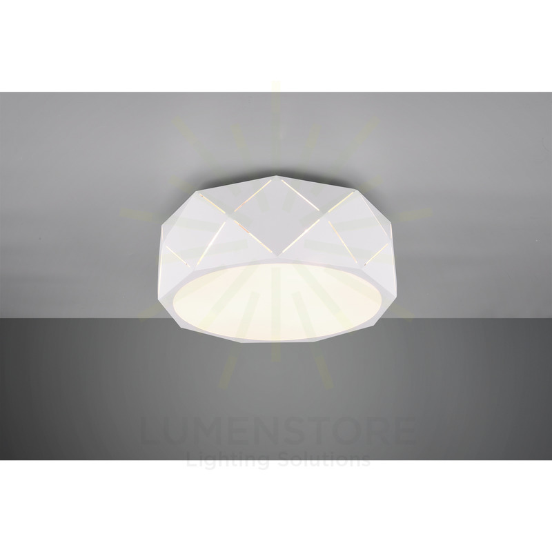 plafoniera bianca serie zandor trio lighting 603500331 