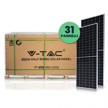 kit 31 pannelli solari da 450w (13.95kw)