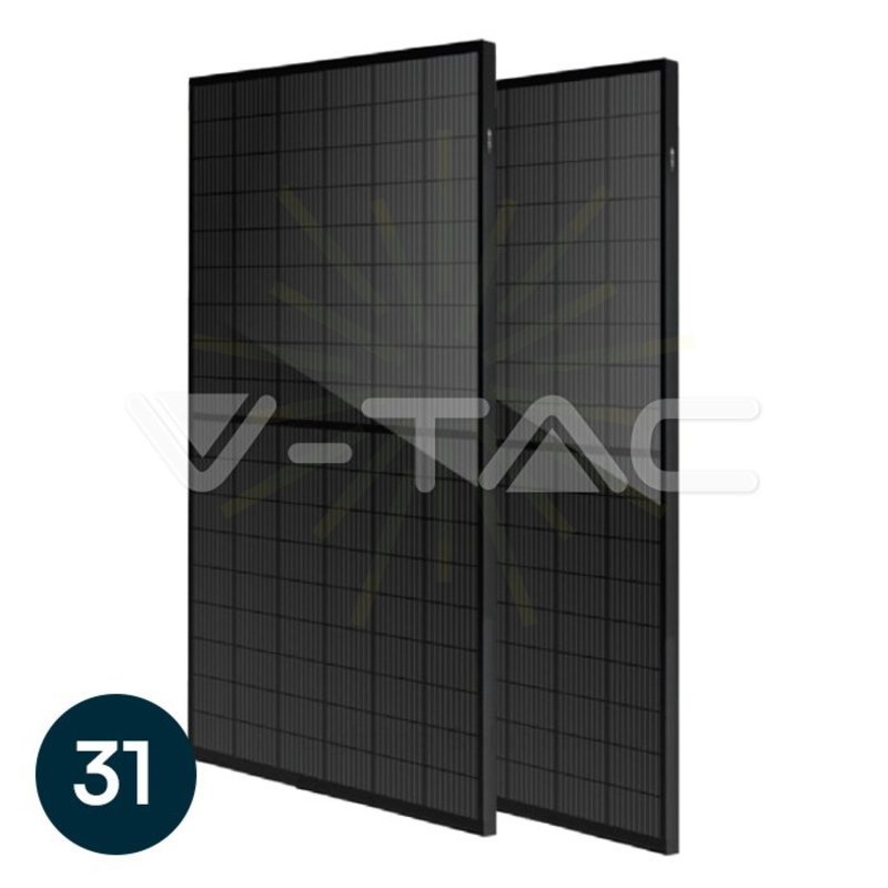 kit 31 pannelli solari da 410w (12.71kw) black