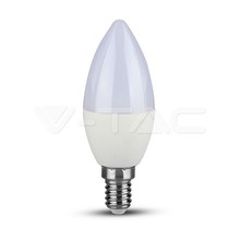 lampadina led candela e14 5.5w luce naturale 4000k v-tac sku172