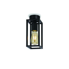 lampadario cubic industrial nero e27 modello 3376