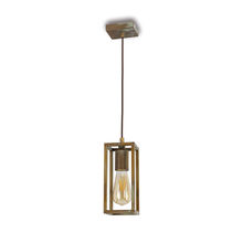 lampadario cubic anticato ramato e27 modello 3393