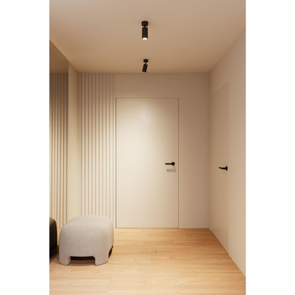faretto picolo 9.5w 2700k/3000k/4000k beneito faure nero