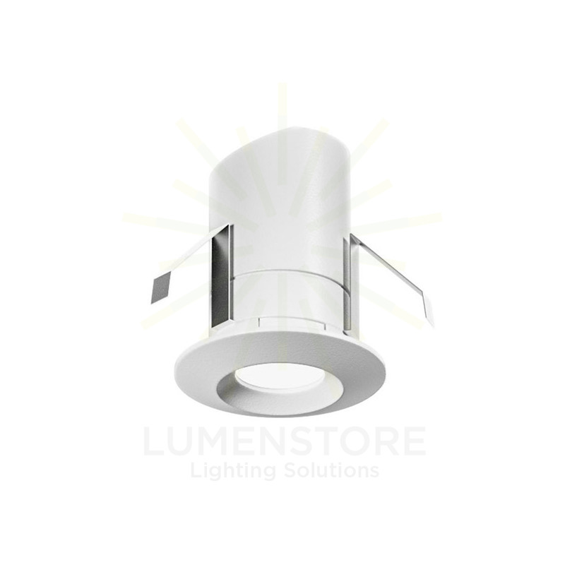 faretto led 2.1w luce naturale 4000k bianco da incasso ip44 ges2060n gea luce