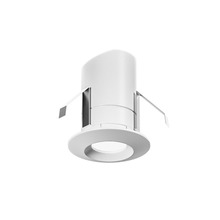 faretto led 2.1w luce calda 3000k bianco da incasso ip44 ges2060c gea luce