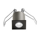 faretto led 3w luce naturale 4000k nero da incasso gfa1093n gea luce