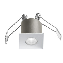 faretto led 3w luce calda 3000k bianco da incasso gfa1092c gea luce