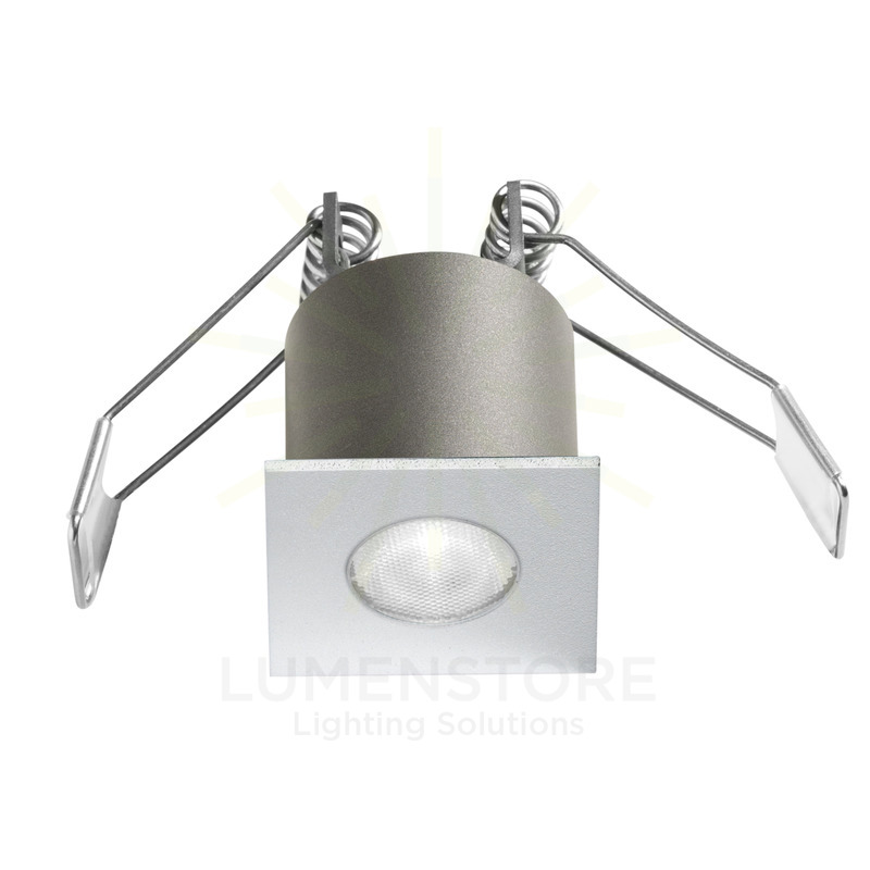 faretto led 3w luce calda 3000k bianco da incasso gfa1092c gea luce