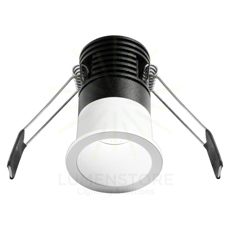 faretto led 5w luce calda 3000k bianco da incasso gfa1110c gea luce