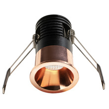 faretto led 5w luce calda 3000k oro rosa da incasso gfa1112c gea luce