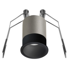 faretto led 3w luce naturale 4000k nero da incasso gfa1101n gea luce