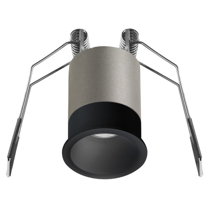 faretto led 3w luce naturale 4000k nero da incasso gfa1101n gea luce
