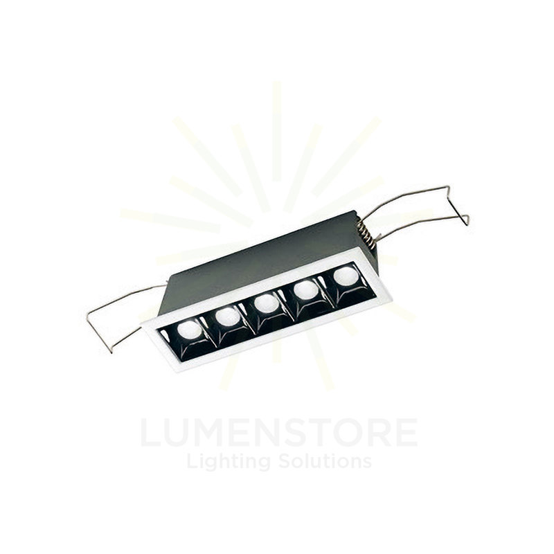 faretto led 10w luce calda 3000k da incasso gfa1120c gea luce