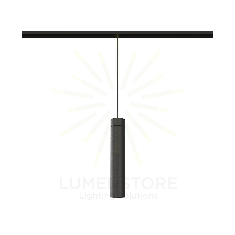 sospensione led per binario magnetico 4.5w 48v 3000k nero ip20 alp-s beneito faure 