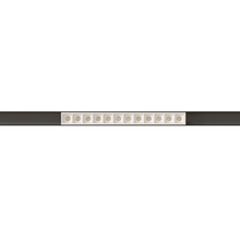 faretto led per binario magnetico 9w 48v 3000k bianco ip20 beneito faure 