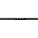 faretto led per binario magnetico 4.5w 48v 3000k nero ip20 beneito faure 