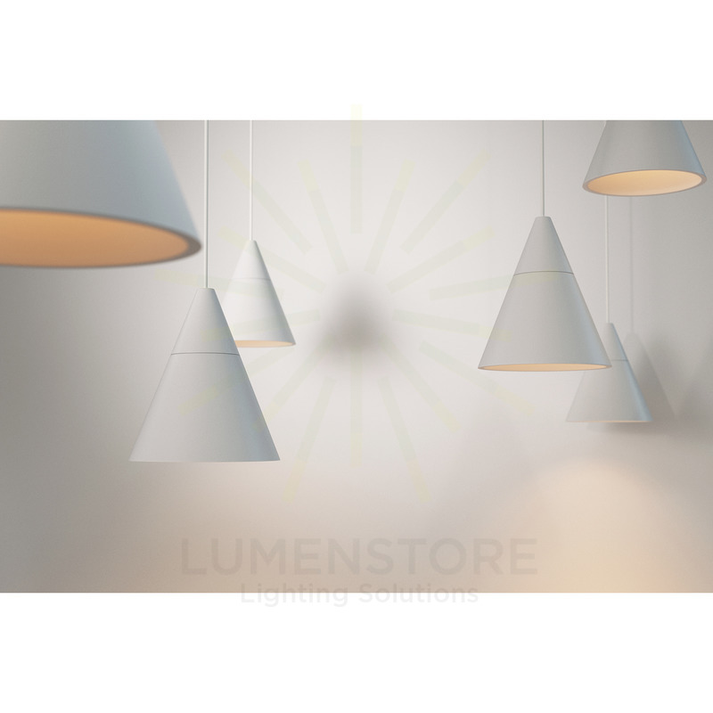 sospensione led per binario magnetico 7w 48v 2700k bianco ip20 zoe beneito faure 