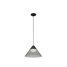 sospensione led a incasso 6w 220/240v 3000k nero/grigio ip20 beneito faure 4813