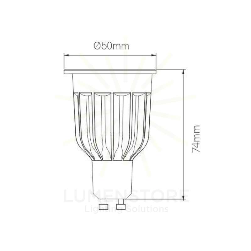 lampadina led 10w 2700k beneito faure 3438