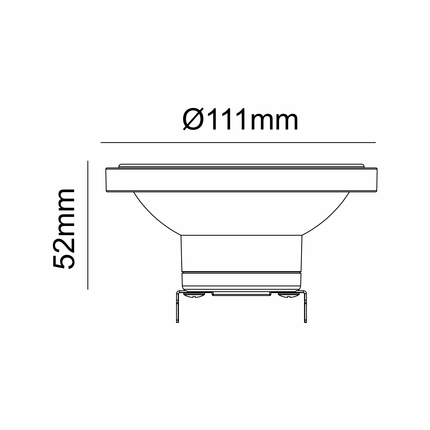 lampadina led 15w 2700k beneito faure 5187