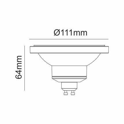 lampadina led 15w 220/240v  2700k beneito faure 5190