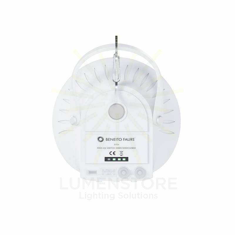 proiettore led portatile 4w  cct switch bianco 5154