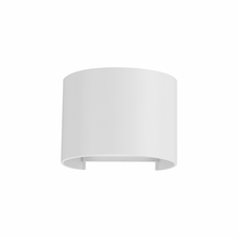applique led da esterno 6.8w luce calda 2700k beneito faure 4906 bianco