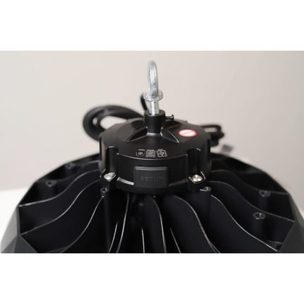 faretto led 90/120/150w cct switch 100/260v nero ip65 5148