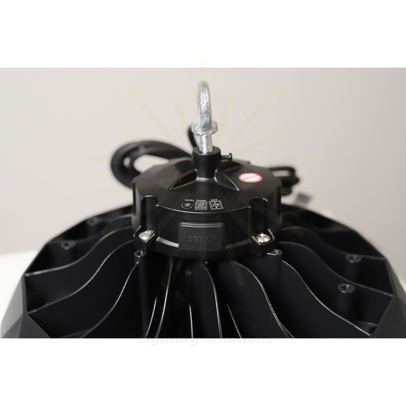 faretto led 90/120/150w cct switch 100/260v nero ip65 5148