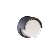 applique led da esterno 15w cct switch beneito faure nero 4958