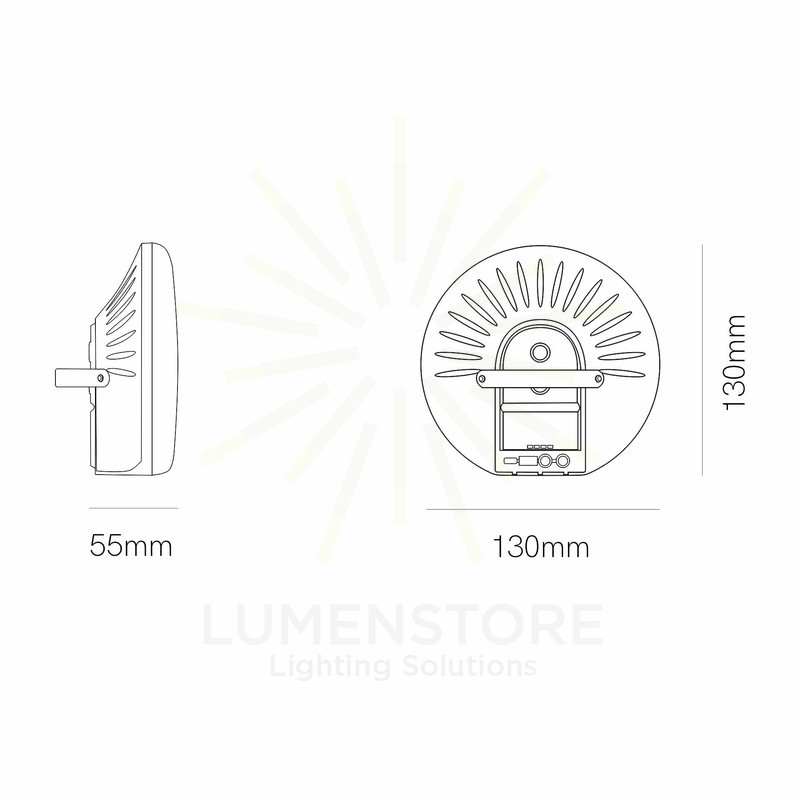 proiettore led portatile 4w  cct switch bianco 5154
