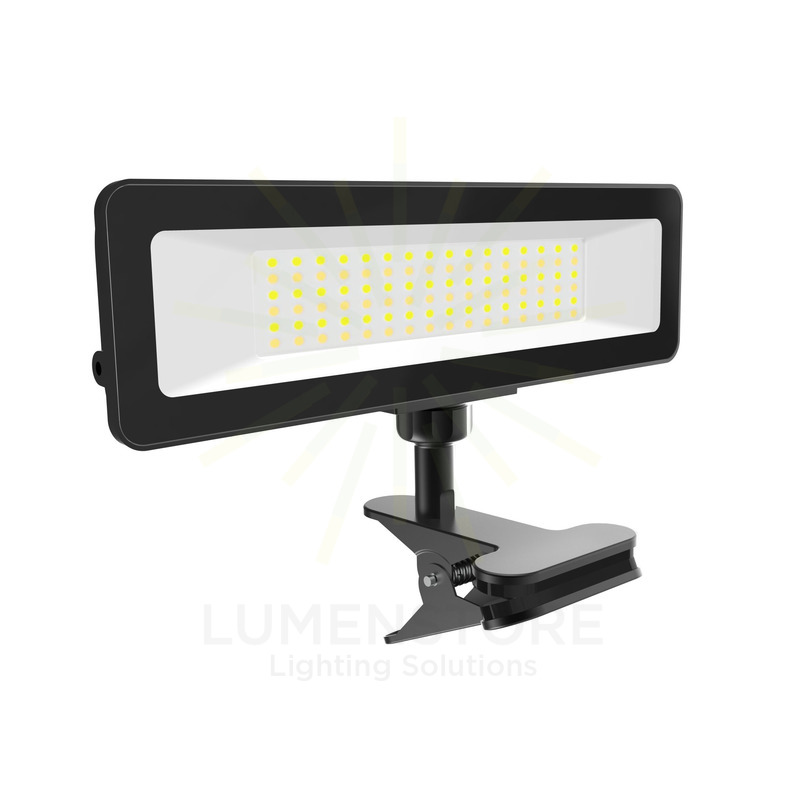 proiettore led portatile 10w cct switch nero 5005