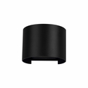 applique led da esterno 6.8w luce calda 3000k beneito faure nero 4910