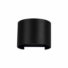applique led da esterno 6.8w luce calda 3000k beneito faure nero 4910
