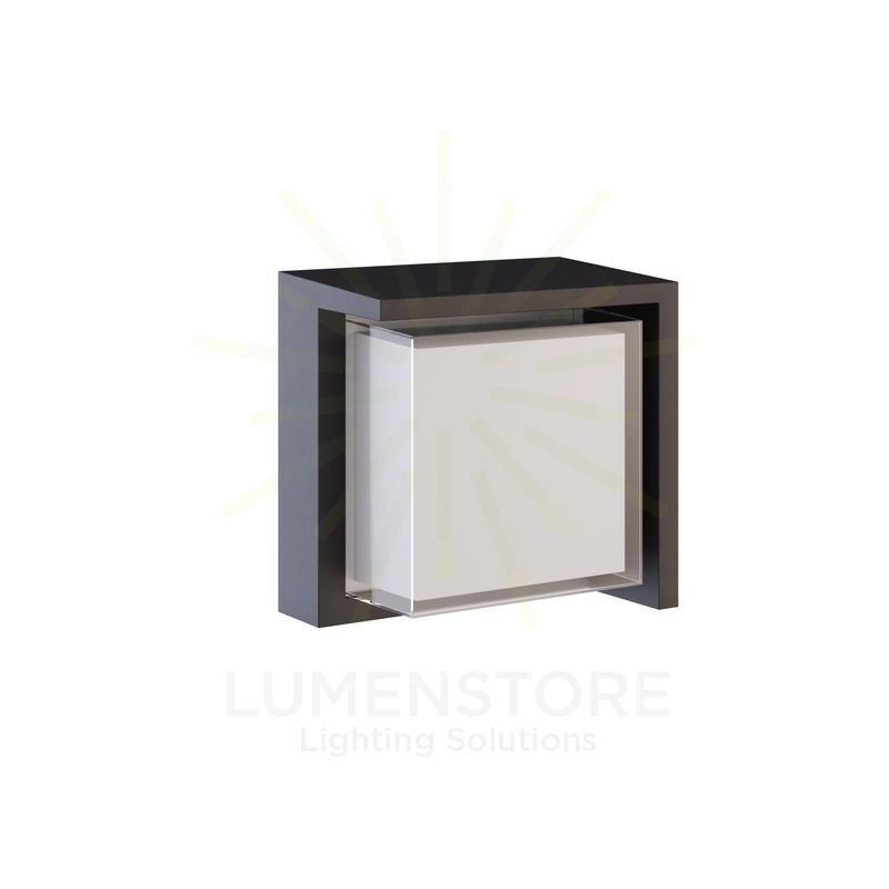 applique led da esterno 15w, cct switch beneito faure nero 4961
