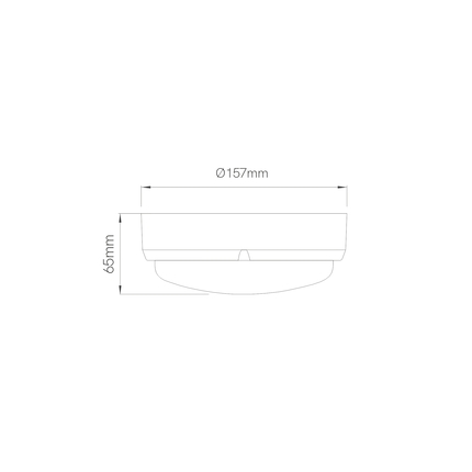 applique led da esterno 12w 4000k nero 4827