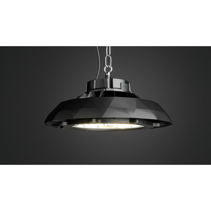faretto led 90/120/150w cct switch 100/260v nero ip65 5148