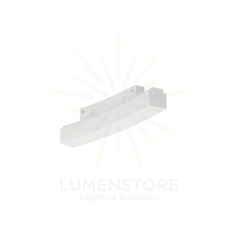 faretto led per binario magnetico 8w 48v 3000k bianco ip20 curve line beneito faure 5314