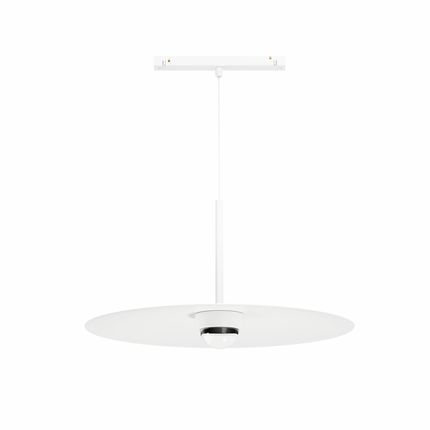 sospensione led per binario magnetico 8w 48v 2700k bianco ip20 hat beneito faure 5363
