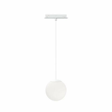 sospensione led per binario magnetico 8w 48v 2700k bianco ip20 sphere beneito faure 5375