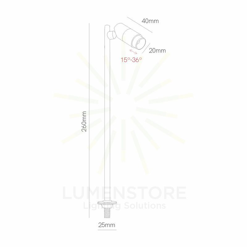 faretto led da incasso 2w 220/240v 4000k bianco ip20 micro-zoom large beneito faure 5281