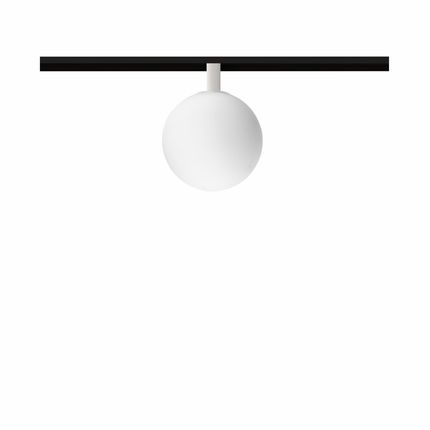 faretto led per binario magnetico 8w 48v 2700k bianco ip20 sphere beneito faure 5369