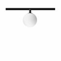 faretto led per binario magnetico 8w 48v 2700k nero ip20 sphere beneito faure 5372