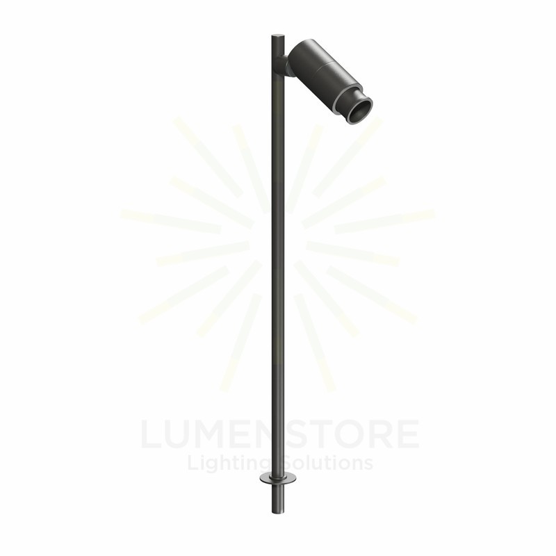 faretto led da incasso 2w 220/240v 4000k nero ip20 micro-zoom large beneito faure 5284