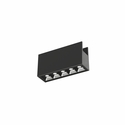 faretto led da binario esterno 10w 48v 3000k nero ip65 beneito faure 5387