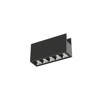 faretto led da binario esterno 10w 48v 3000k nero ip65 beneito faure 5387