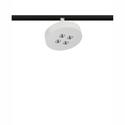 faretto led per binario magnetico 12w 48v dali 2700-4000k bianco ip20 beneito faure 5181