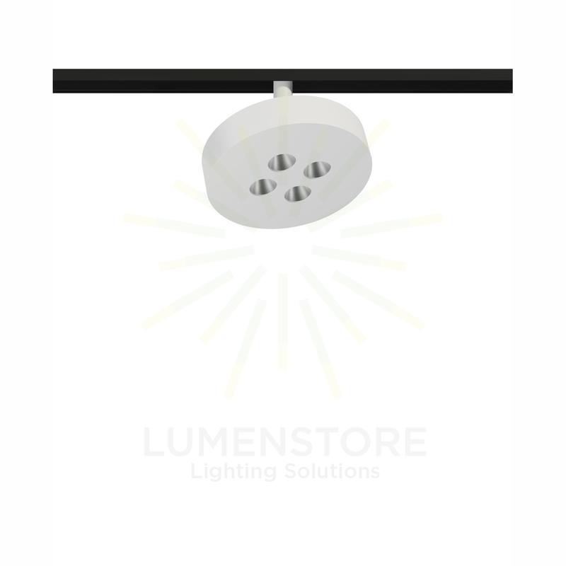 faretto led per binario magnetico 12w 48v dali 2700-4000k bianco ip20 beneito faure 5181