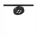 faretto led per binario magnetico 12w 48v dali 2700-4000k nero ip20 beneito faure 5182