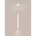 lampadario tubi diodi 3w luce calda 3000k affralux grande quadrato bianco